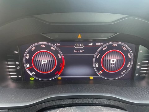 Illustrative reference image: an example driver display for cruise assistance